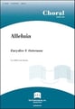 Alleluia SATB choral sheet music cover